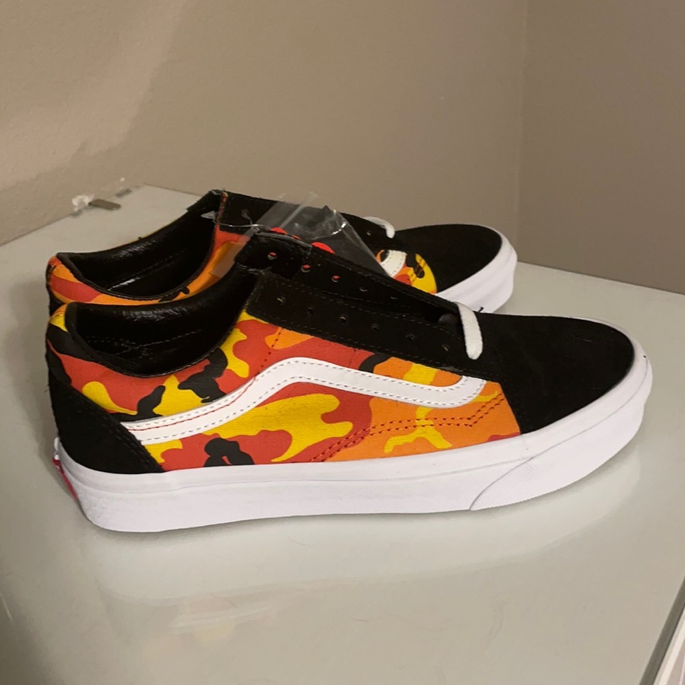 Camouflage Vans Sneakers
